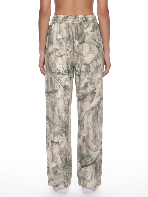 Unisex Fleece Tree Camo Sweatpants