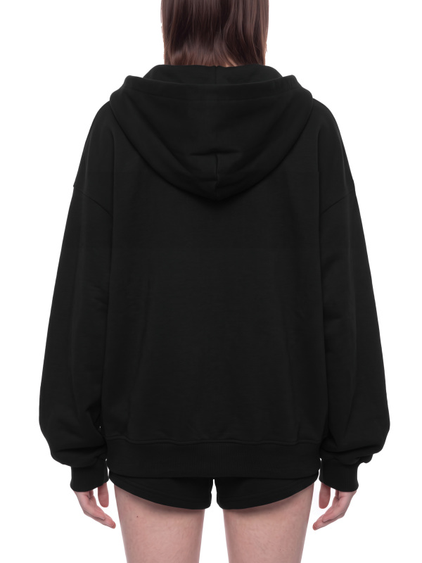 Unisex Oversized Chunky-Zip Boxy Hoodie