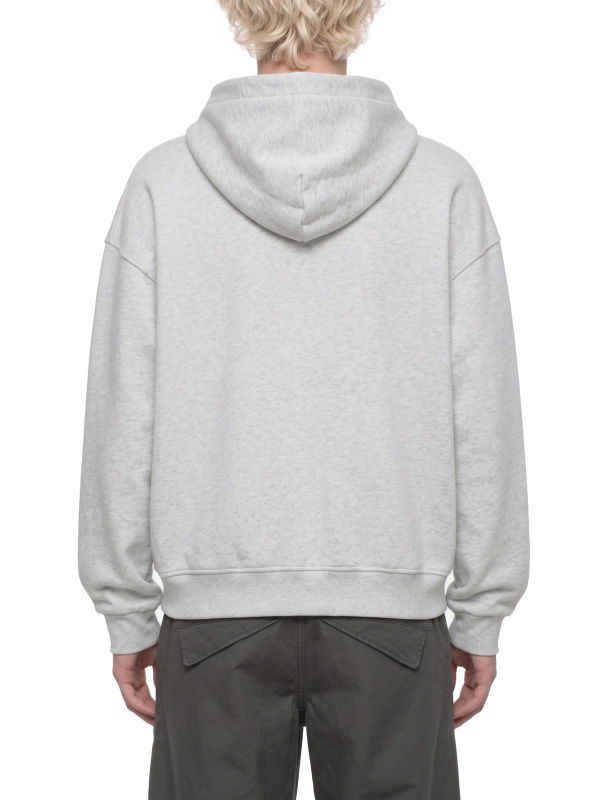 Unisex Oversized Chunky-Zip Boxy Hoodie