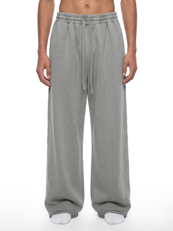 Unisex Vintage Wash Raw Edge Sweatpants