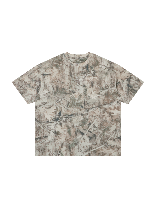 Unisex Tree Camo Oversized T-Shirt