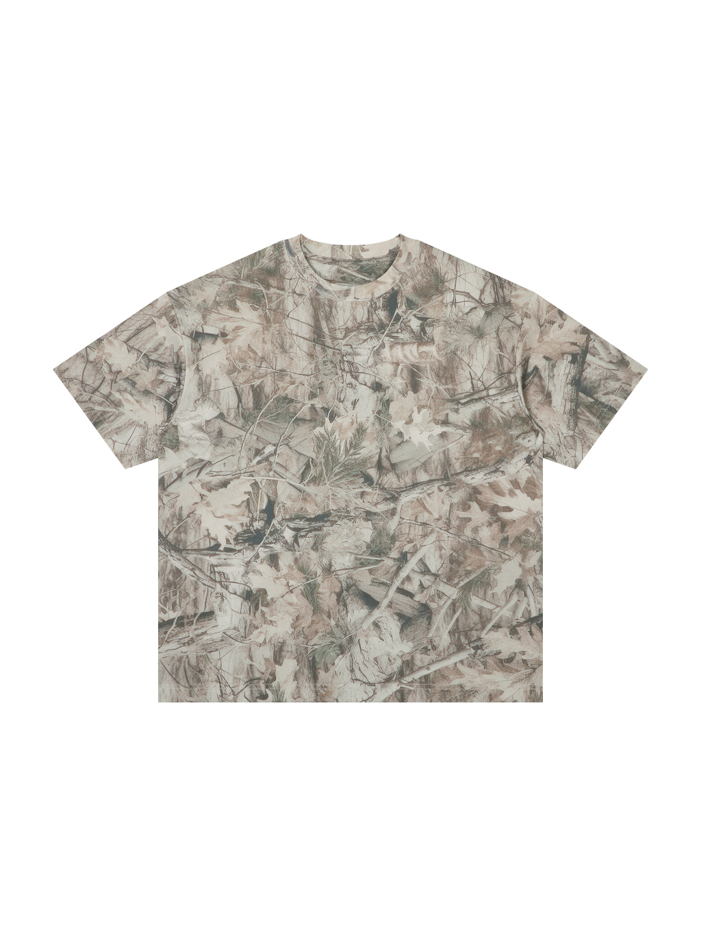 Unisex Tree Camo Oversized T-Shirt - Main Image