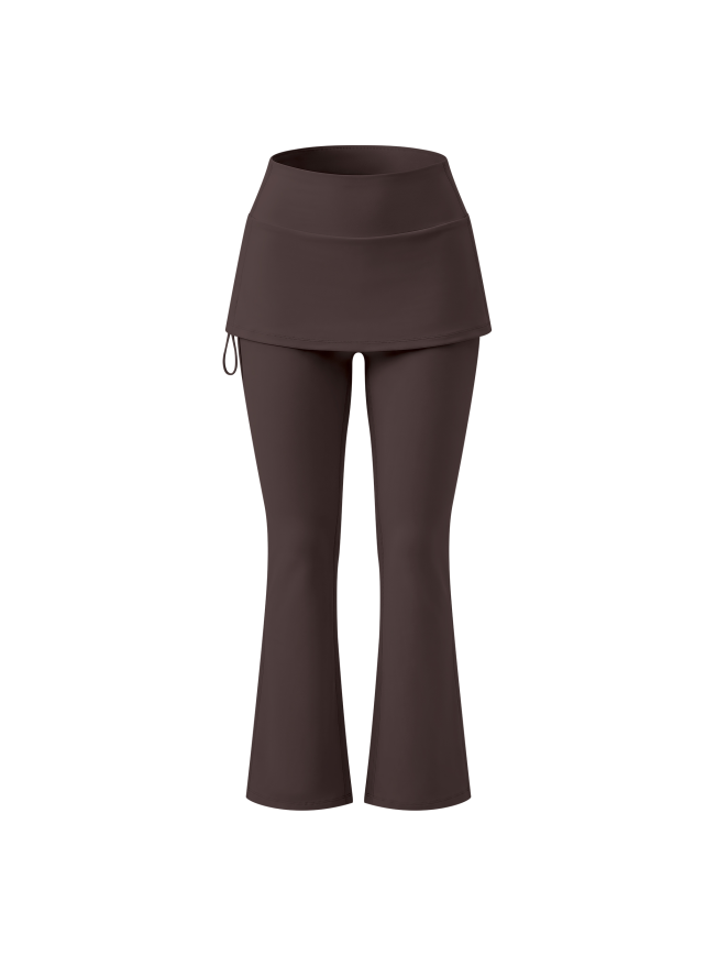 Women's Skirted Flare Yoga Leggings