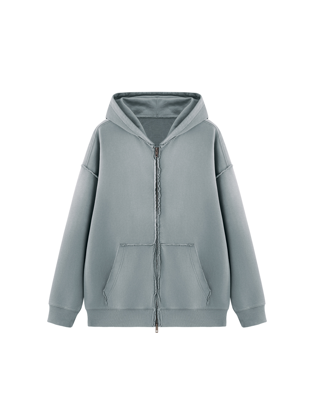 Unisex Sunfade Heavyweight Full Zip Hoodie - Main Image