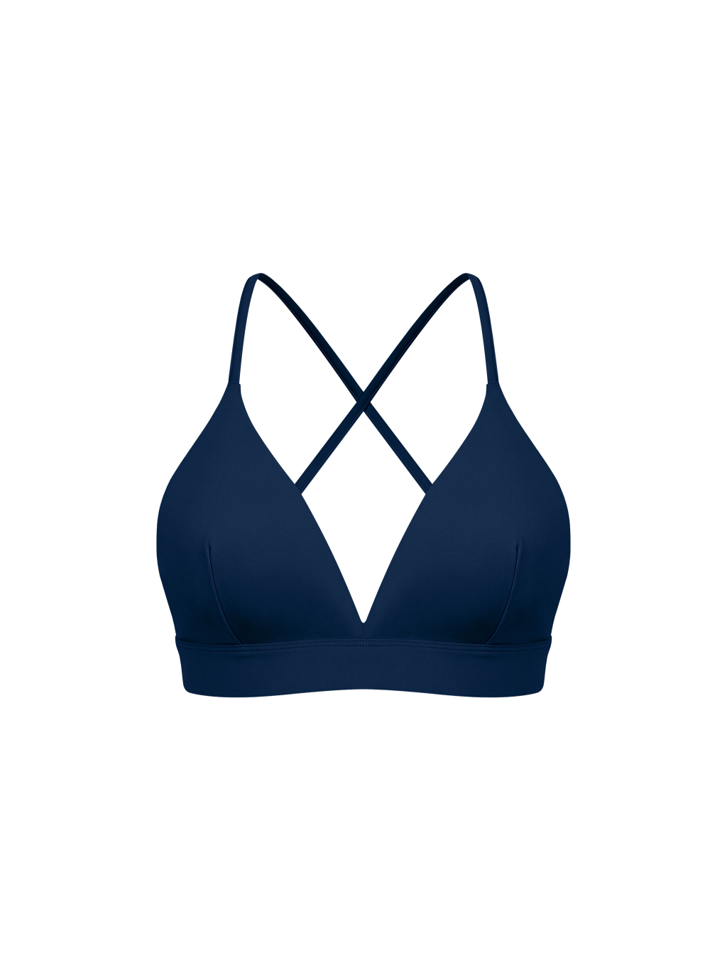 Women’s Cross-Over Yoga Sports Bra - Main Image