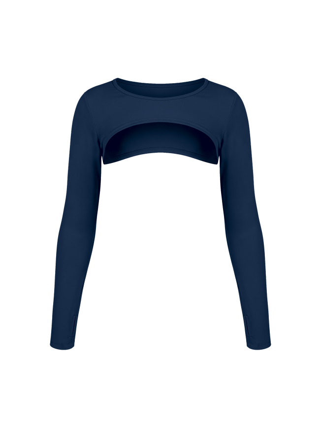Women's Long Sleeve Yoga Shrug 