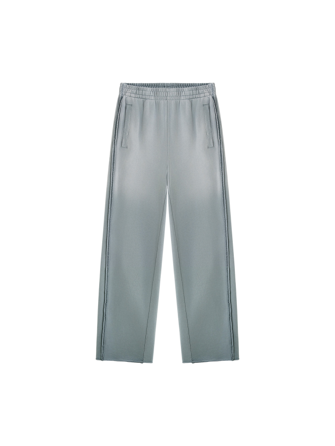 Unisex Sunfade Raw Hem Sweatpants