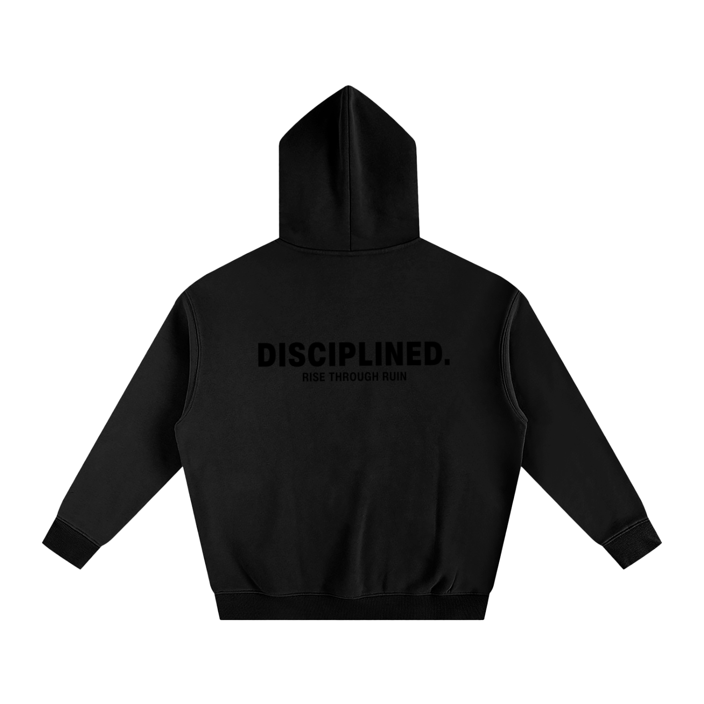 Oversize Fleeced Hoodie — krzy — view 4