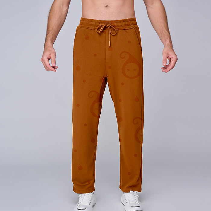 All-Over Print Unisex Straight Leg Pants | HugePOD-4