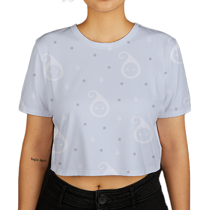 All-Over Print Women Cropped Tee | Print On Demand Platform-4