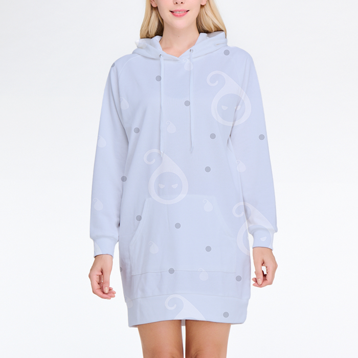 All-Over Print Women's Streetwear Hoodie Dress - Print On Demand | HugePOD