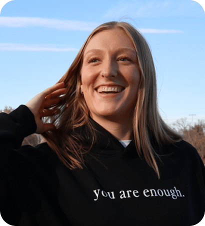 Creator speaking directly to camera in a creator testimonial video setup.