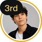 Creator profile image featured in the monthly creator leaderboard.
